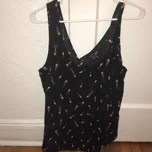 Torrid champagne tank top